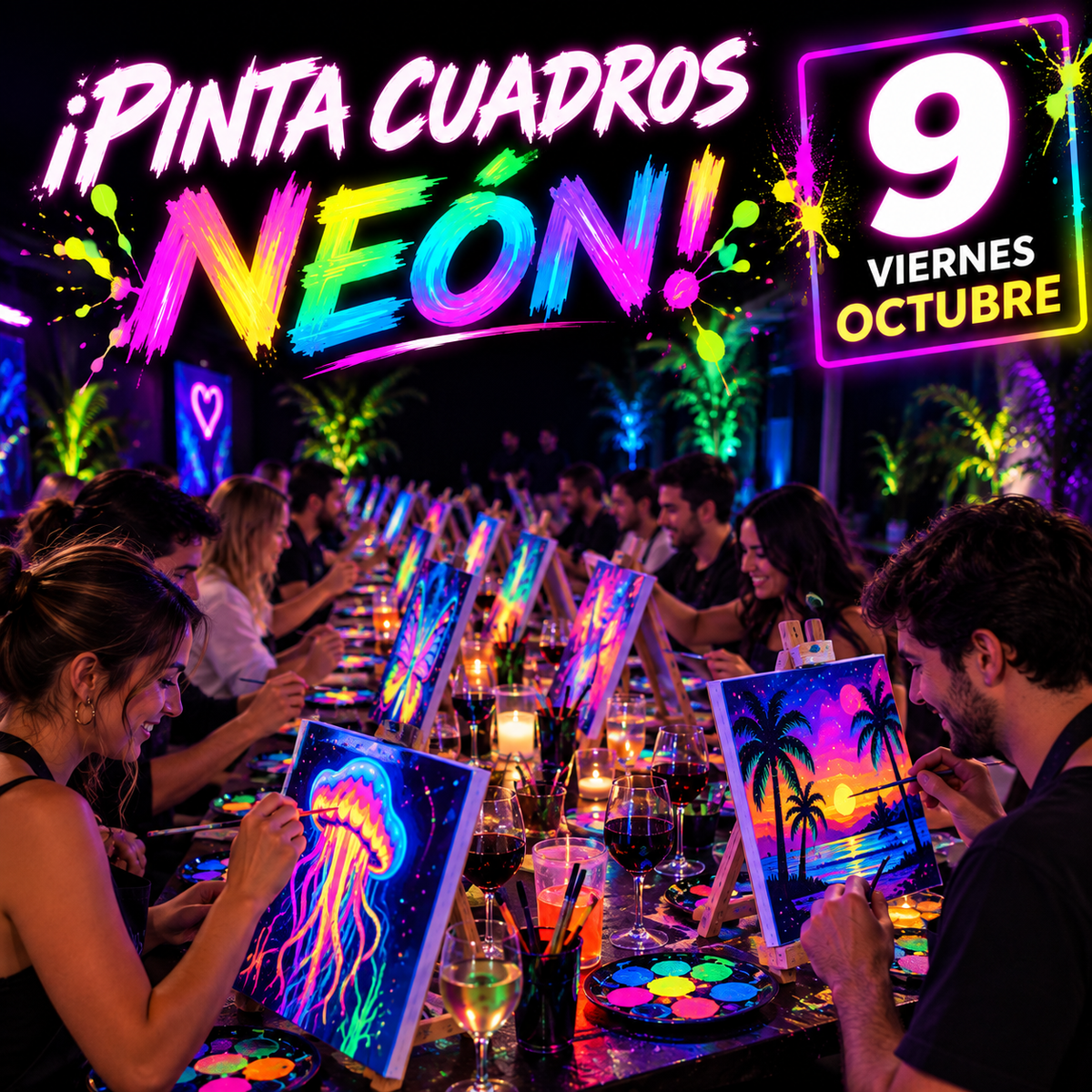 Evento VIERNES 9 Octubre 8:00 PM